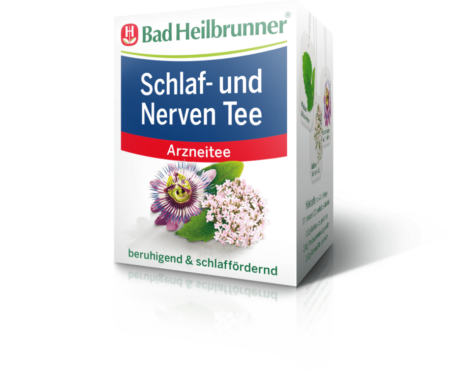 BAD HEILBRUNNER Schlaf- und Nerven Tee Filterbeut.